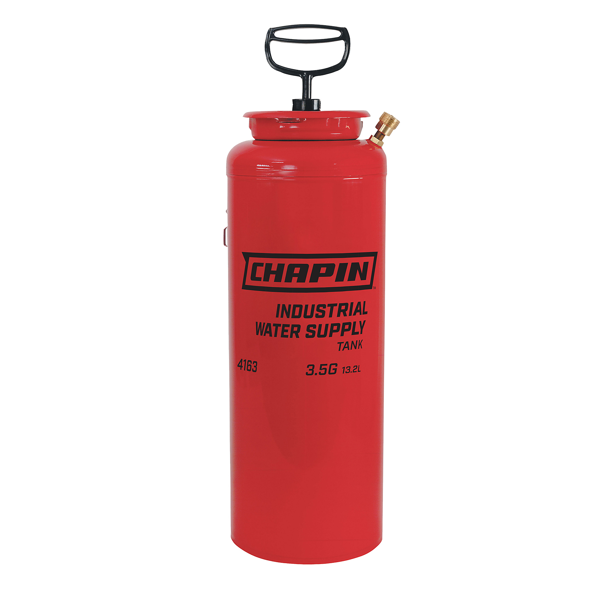 Industrial Metal Water Supply Tank - 3.5 Gal, Model #4163